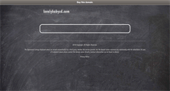 Desktop Screenshot of lovelybabycd.com